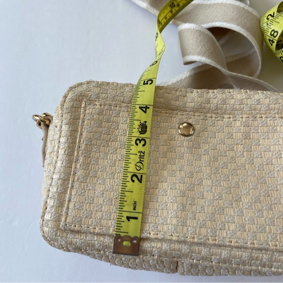 Altar’d State Cream Woven Crossbody Purse - EUC - Picture 3 of 8